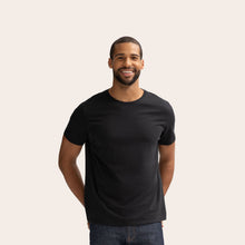 Load image into Gallery viewer, Men's Crew Neck T-Shirt &amp; No Show Sock 6-Pack