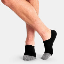 Load image into Gallery viewer, Men's V-Neck T-Shirt &amp; No Show Sock 6-Pack