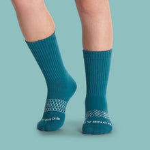 Load image into Gallery viewer, Youth Solid Calf Sock 4-Pack