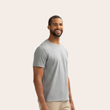 Load image into Gallery viewer, Men's Crew Neck T-Shirt &amp; No Show Sock 6-Pack
