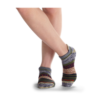 Load image into Gallery viewer, Women's Brush Stripe Ankle Socks