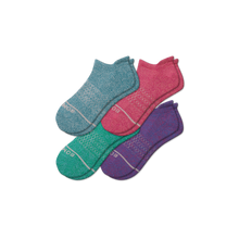 Load image into Gallery viewer, Women's Merino Wool Ankle Sock 4-Pack