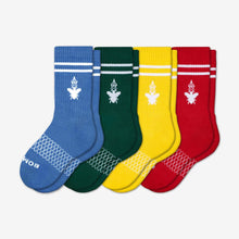 Load image into Gallery viewer, Youth Solid Calf Sock 4-Pack