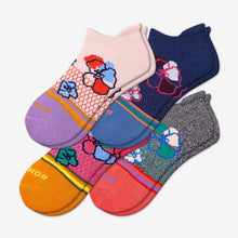 Load image into Gallery viewer, Women's Daydream Floral Ankle Sock 4-Pack