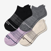 Load image into Gallery viewer, Women's Merino Wool Ankle Sock 4-Pack