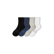 Load image into Gallery viewer, Youth Solid Calf Sock 4-Pack