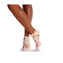 Load image into Gallery viewer, Women's Painted Leopard Ankle Sock 4-Pack
