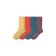 Load image into Gallery viewer, Women's Merino Wool Calf Sock 4-Pack