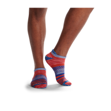 Load image into Gallery viewer, Men's Brush Stripe Ankle Sock 4-Pack