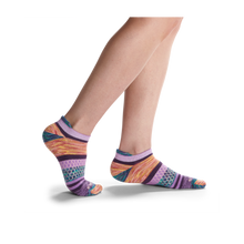 Load image into Gallery viewer, Women's Brush Stripe Ankle Sock 4-Pack