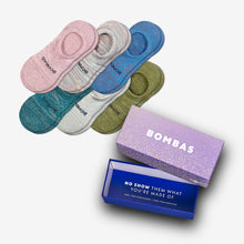 Load image into Gallery viewer, Women's Sparkle Cushioned No Show Gift Box
