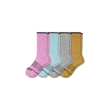 Load image into Gallery viewer, Women's Merino Wool Calf Sock 4-Pack