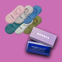 Load image into Gallery viewer, Women's Sparkle Cushioned No Show Gift Box