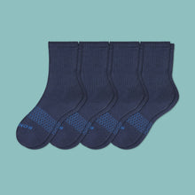 Load image into Gallery viewer, Youth Solid Calf Sock 4-Pack