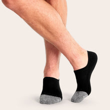 Load image into Gallery viewer, Men's Crew Neck T-Shirt &amp; No Show Sock 6-Pack
