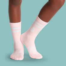 Load image into Gallery viewer, Youth Solid Calf Sock 4-Pack