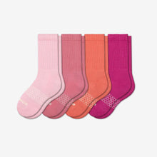 Load image into Gallery viewer, Youth Solid Calf Sock 4-Pack