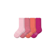 Load image into Gallery viewer, Youth Solid Calf Sock 4-Pack
