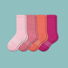 Load image into Gallery viewer, Youth Solid Calf Sock 4-Pack