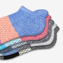 Load image into Gallery viewer, Women's Tri-Block Marl Ankle Sock 6-Pack